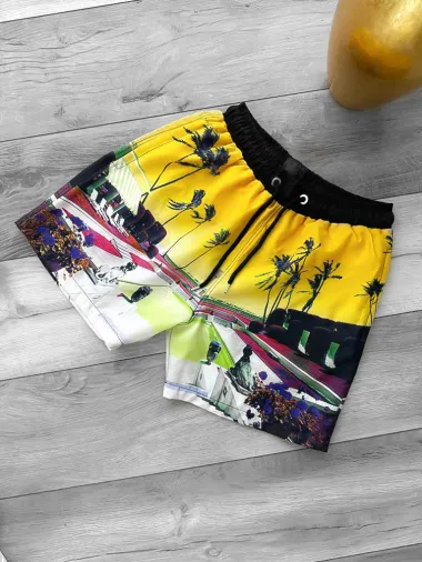 Sort de baie cu imprimeu 12551 88-1