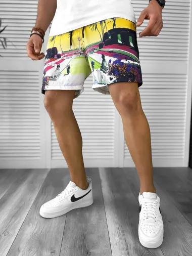 Sort de baie cu imprimeu 12551 88-1