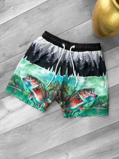 Sort de baie cu imprimeu 12577 I15-3.3