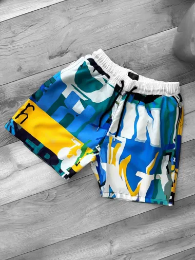 Sort de baie cu imprimeu 12583 D10-4