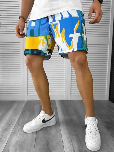 Sort de baie cu imprimeu 12583 D10-4