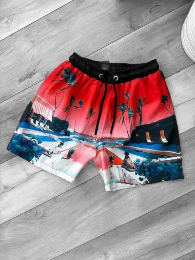 Sort de baie cu imprimeu 12586 P18-5.2