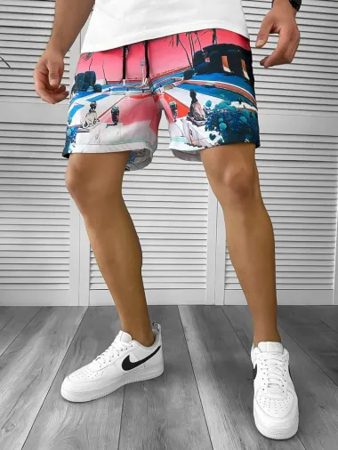 Sort de baie cu imprimeu 12586 P18-5.2