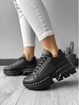 Adidasi dama casual negri LM052 T2-3