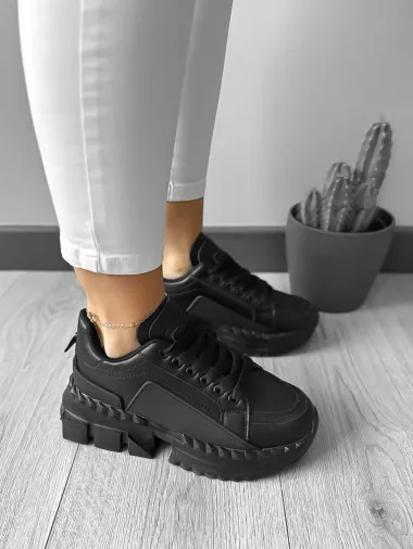 Adidasi dama casual negri LM052 T2-3