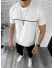 Tricou barbati slim fit alb 12462 P20-6.1