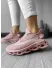 Adidasi dama casual din panza, roz LM03 N12-4