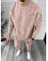 Trening barbati slim fit roz Pantaloni + Hanorac k172 55-4