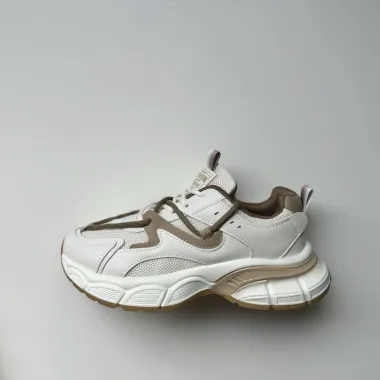 Adidasi dama casual cu talpa inalta, maro CL2405 N7-3