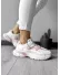 Adidasi dama casual cu talpa inalta, roz CL2405 t5-1