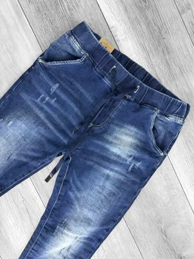 Blugi barbati conici albastri 5811 D4-4.2