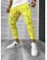 Pantaloni de trening conici galbeni K415 91-3.1