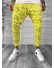 Pantaloni de trening conici galbeni K415 91-3.1