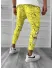 Pantaloni de trening conici galbeni K415 91-3.1