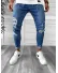Blugi barbati conici albastri 6330 M3-3.2