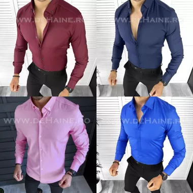 Set 3 camasi slim fit - culori la alegere 12401