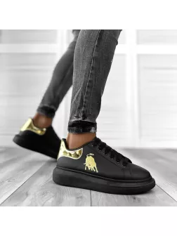 Adidasi barbati casual negri FCL805 T6-2