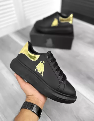 Adidasi barbati casual negri FCL805 T6-2