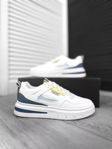 Adidasi dama casual albi 712 T7-3