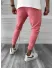 Pantaloni de trening roz conici,silon, 12361 N1-5.1