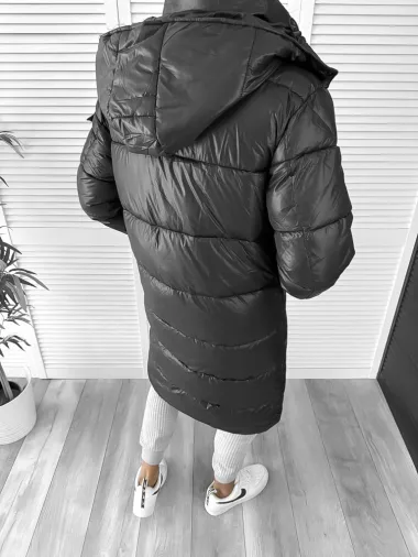 Geaca barbati groasa de iarna neagra 5132 MCL D1-3