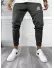 Pantaloni de trening gri inchis , silon, conici 12375 37-3.1