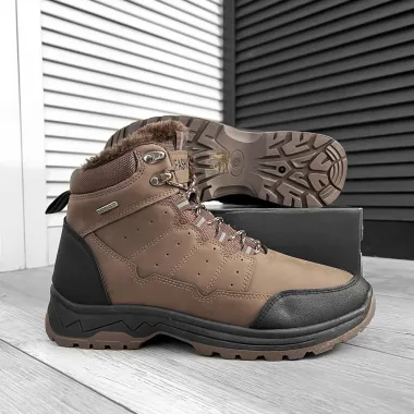 Bocanci barbati imblaniti maro C621 T53-1