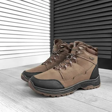 Bocanci barbati imblaniti maro C621 T53-1