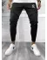 Pantaloni de trening negri , silon, conici 12374 D5-4.2 Pantaloni de trening negri , silon, conici 12374 D5-4.2