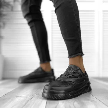 Adidasi barbati VSC casual premium negri 0611 N7-3