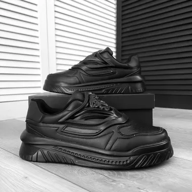 Adidasi barbati VSC casual premium negri 0611 N7-3