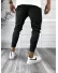 Pantaloni de trening negri conici 12360 P20-4.2