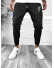 Pantaloni de trening negri conici 12616 K24