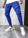 Pantaloni de trening albastri conici 12360 89-3.1*