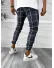 Pantaloni barbati casual in carouri 12290 D12-1.3