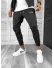 Trening barbati slim fit Pantaloni + Hanorac negru 12181 6-2.3.4