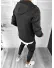 Trening barbati slim fit Pantaloni + Hanorac negru 12181 6-2.3.4