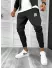 Trening barbati slim fit Pantaloni + Hanorac negru 12233 113 