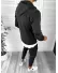 Trening barbati slim fit Pantaloni + Hanorac negru 12233 113 