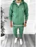 Trening barbati slim fit Pantaloni + Hanorac verde 12234 P20-3.2