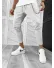 Pantaloni de trening gri conici 12236 O2-4.3