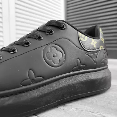 Adidasi barbati casual negri 55771 T50-4