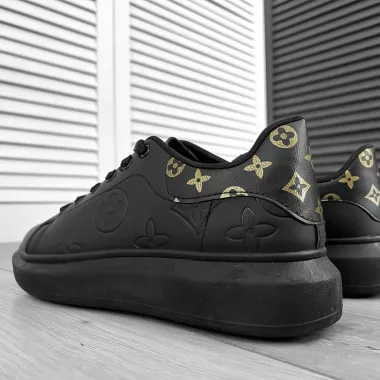 Adidasi barbati casual negri 55771 T50-4