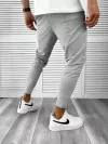 Pantaloni de trening gri deschis conici 12166 D5-2.4