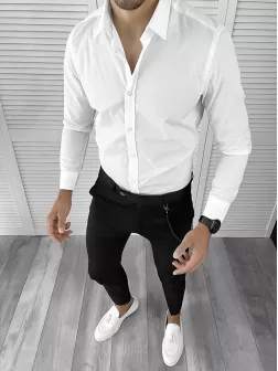 Tinuta barbati smart casual Pantaloni + Camasa 12135 Tinuta barbati smart casual Pantaloni + Camasa 12135
