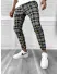 Pantaloni barbati casual in carouri 12116 I15-5