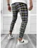 Pantaloni barbati casual in carouri 12116 I15-5