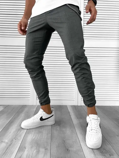 Pantaloni barbati casual in carouri 12126 A-6