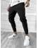 Pantaloni de trening negri conici 12110 S5-4