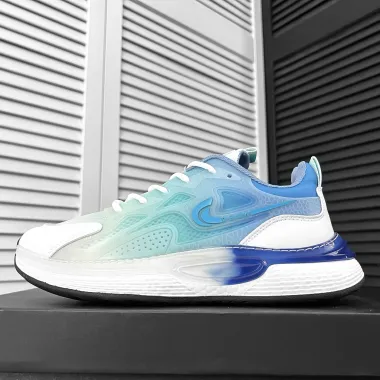 Adidasi barbati casual albi 12100 T15-4